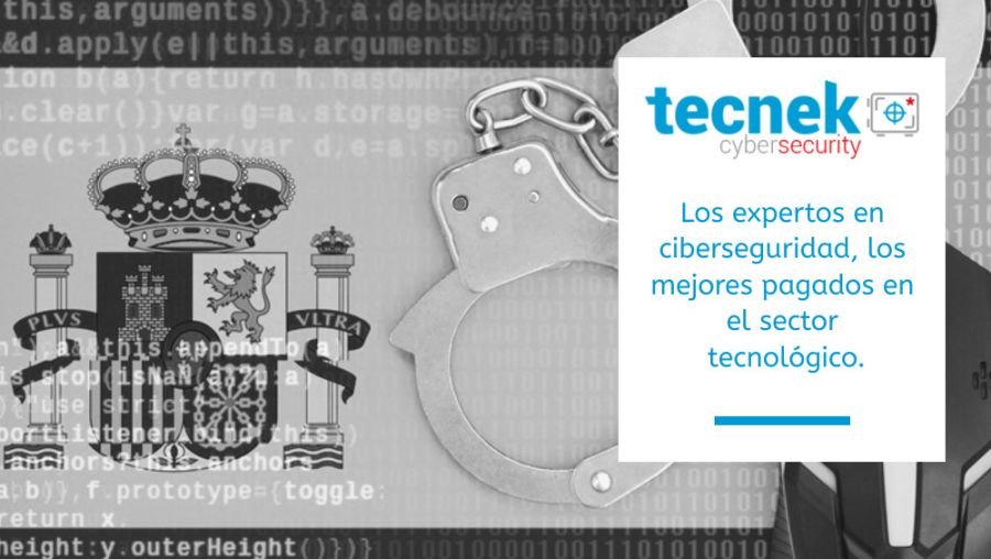 Los expertos en ciberseguridad, los mejores pagados en el sector tecnológico.